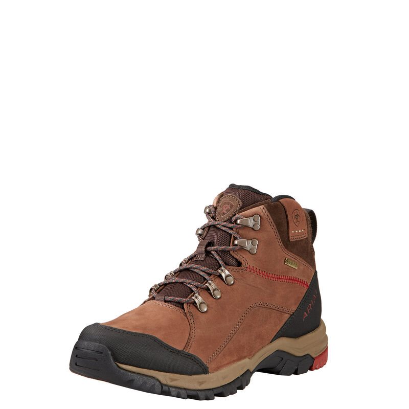 Ariat Outdoor: Skyline Mid Gore-Tex Botas de Montaña Hombre - Chocolate Oscuro (QDKUL5284)